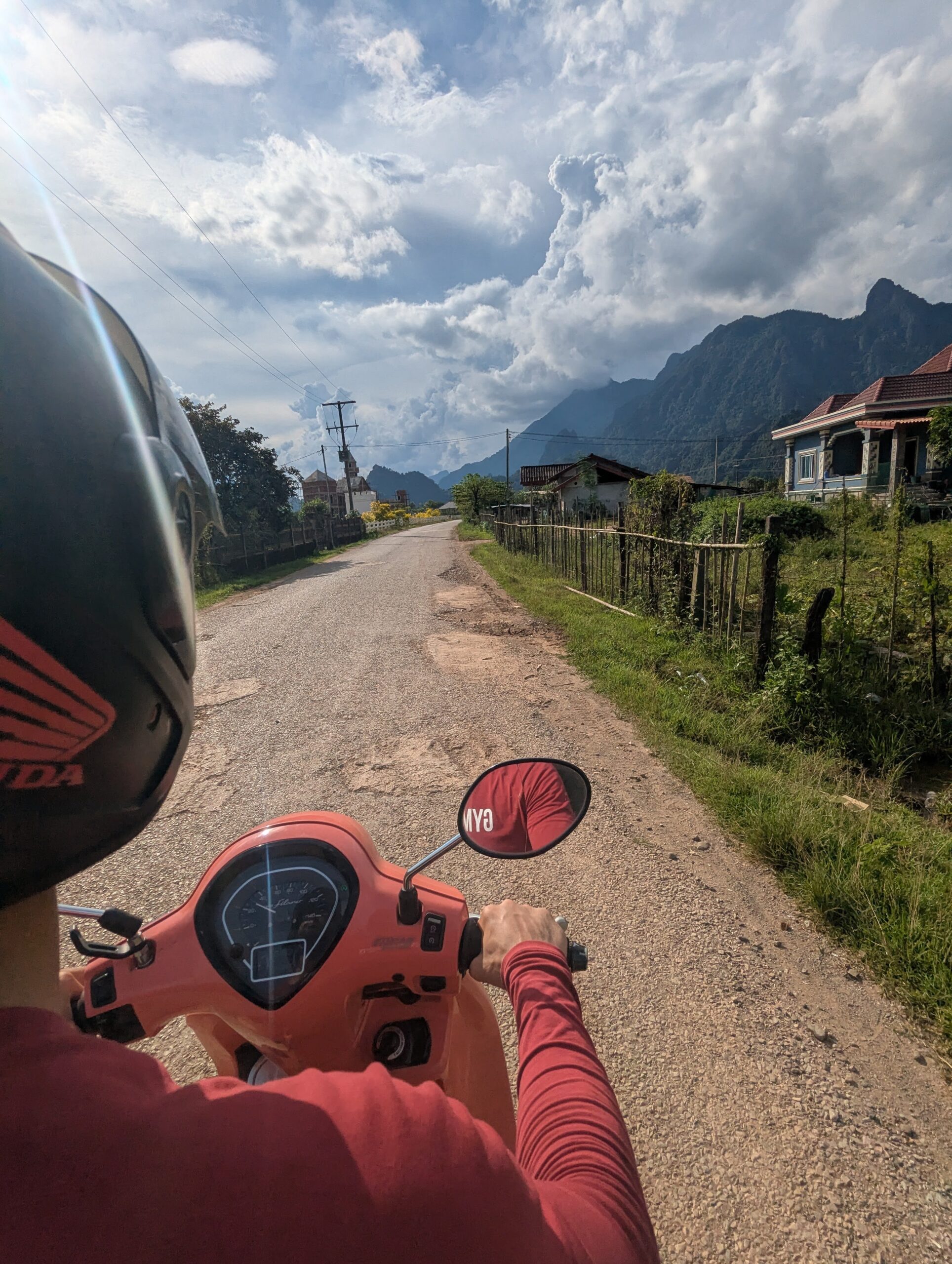 Motorcycling in Laos