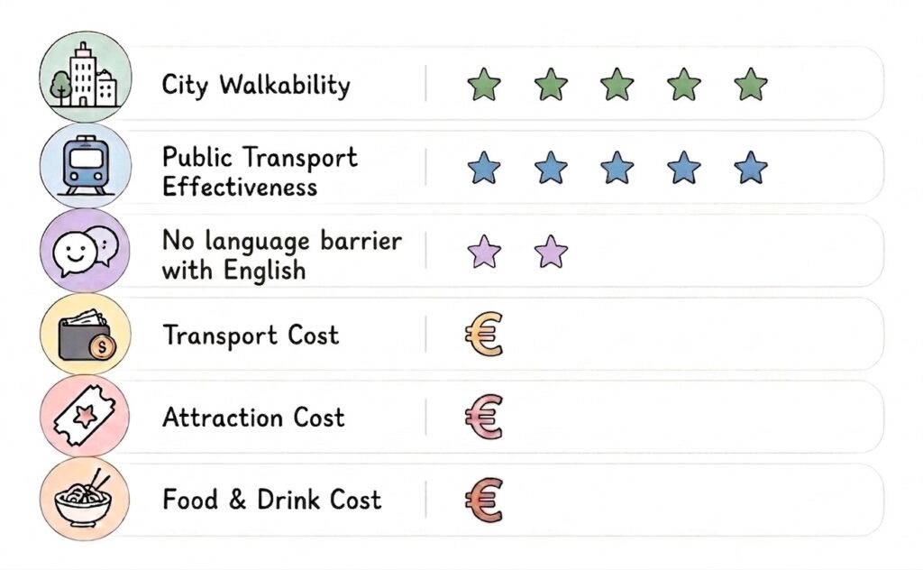 Travel rating for Bulgaria