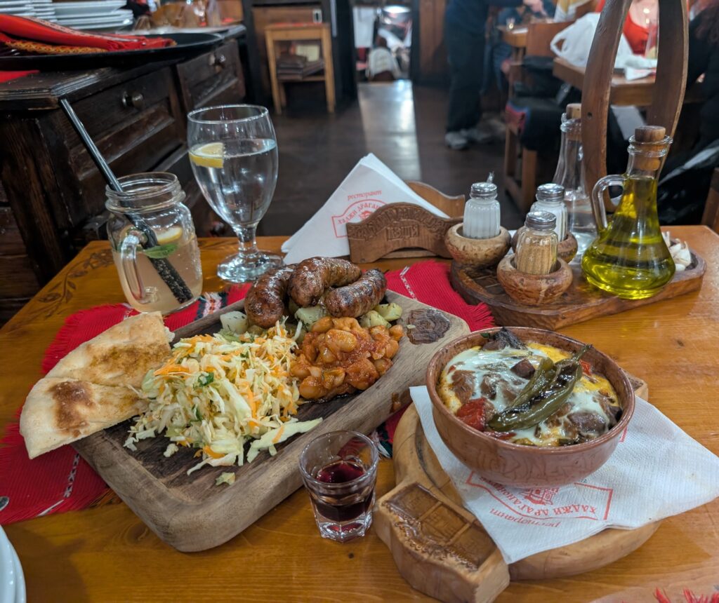 bulgarian-traditional-food-kavarma-lyutenitsa-parlenka-sausage